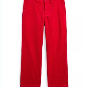 Red Polo Ralph Lauren Corduroy Pants 4T Straight Fit Quiet Luxury Preppy Staple